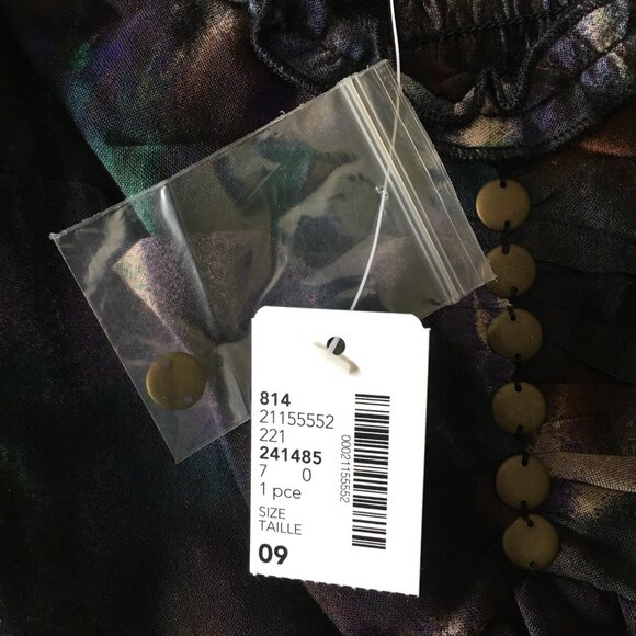 Chic and effortless, this dark tie-dye sundress Size 9 - Picture 6 of 6